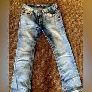 Buckle brand America Fighter men’s heavy detailed denim size 36